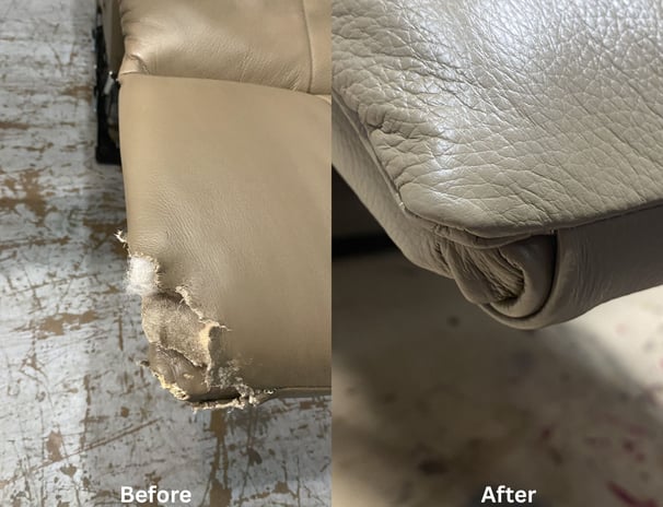 before-after-ivory-leather-recliner-restoration-leatherfixup.com
