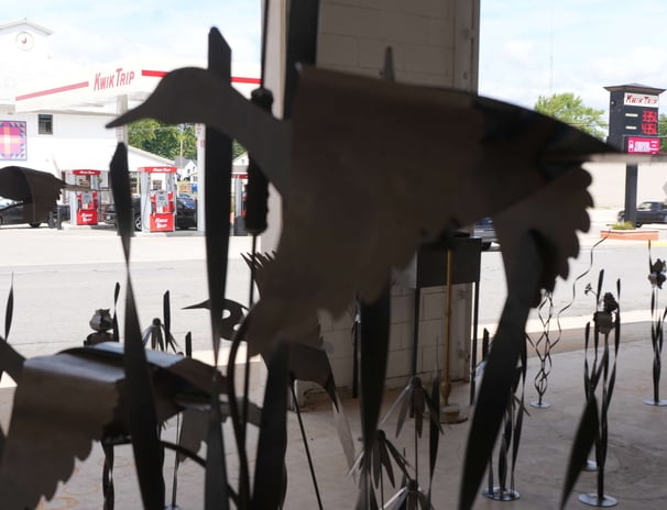 Kwik Trip Milton Wi Art Wisconsin Wrought Iron