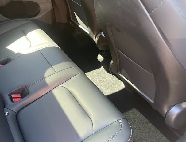 intérieur propre véhicule