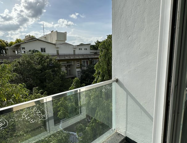 Beautiful views from the rooms of Sun Shine Luxury Living PG.