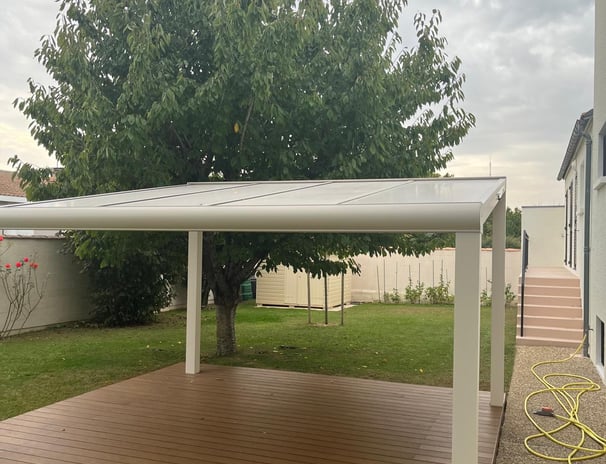 Pergola sur ilot