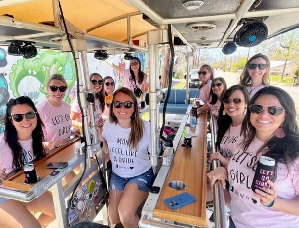 Hen Party with Beer Bike Riga