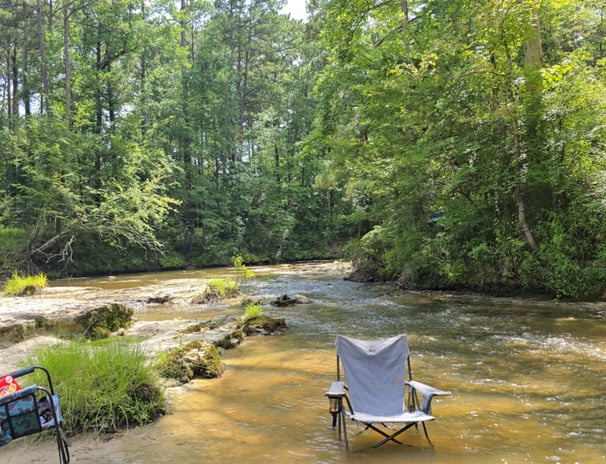 Kisatchie Falls in Provencal Louisiana