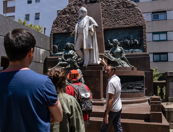 In the Recoleta Cemetery we found more than twenty former presidents and vicepresidents