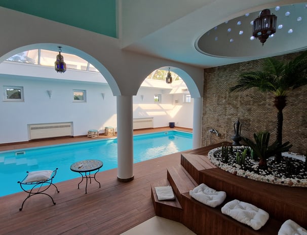 Spacious villa with pool for sale in Limassol