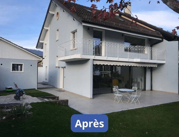 maison bleue