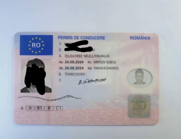driving license romania, licenca de vozca romania