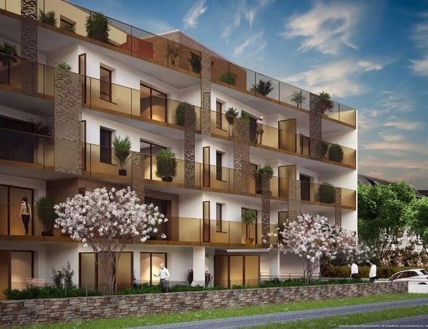 Vue intérieure d'une propriété gérée par Dassat Immobilier à Sospel