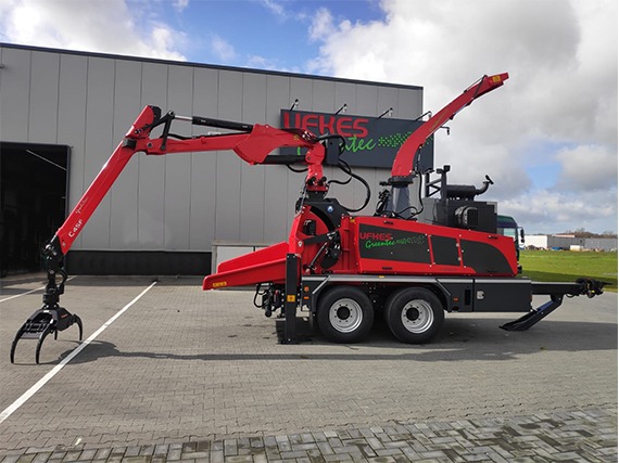 biokuro smulkintuvas Ufkes Greentec 952