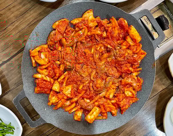 Jjukkumi , a delicious Korean dish