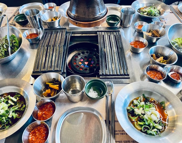 Korean BBQ Side dishes