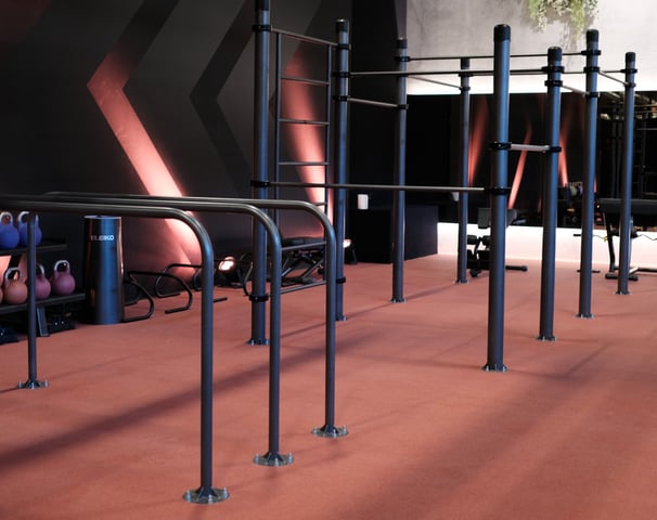 Equipements Workout Indoor dans une salle de sport
