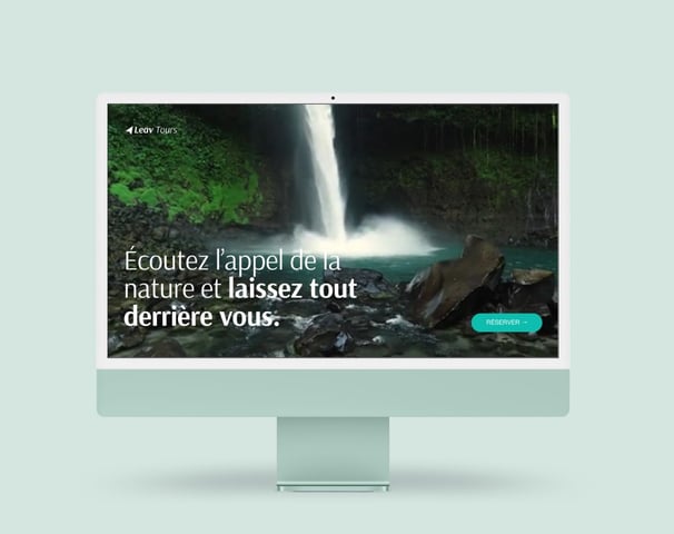 écran ordinateur avec couleur verte