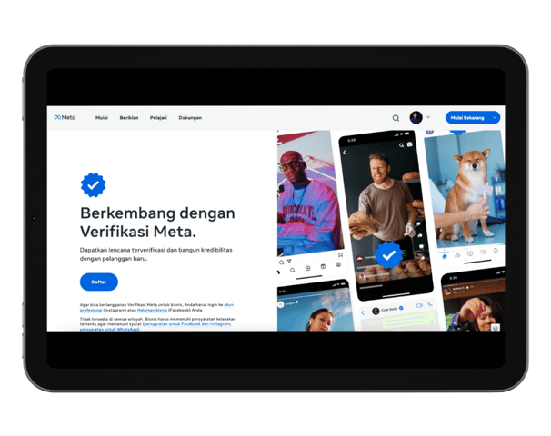 instagram centang biru