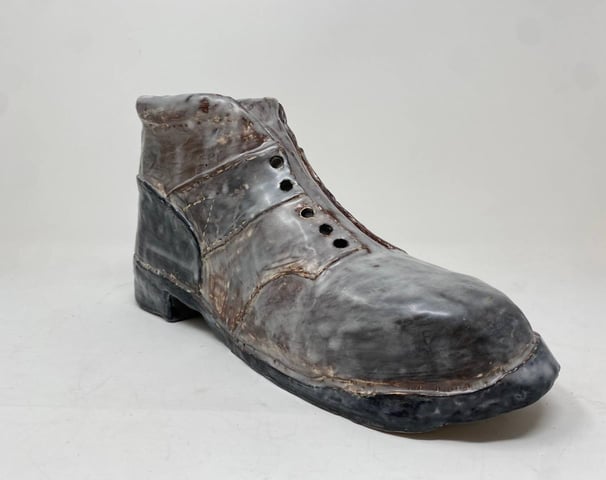 Ceramic boot, Boot, clay