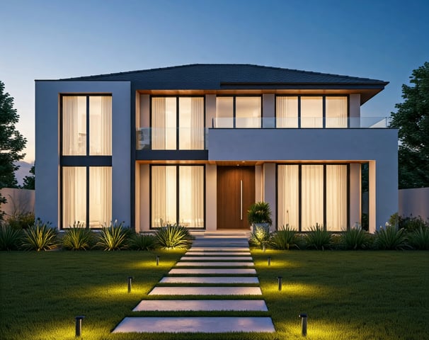 Smart-Home-Integration, Modernes Hausdesign, Hausautomation