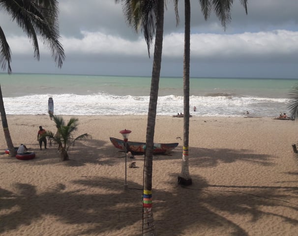 Playa en Palomino Guajira Colombia