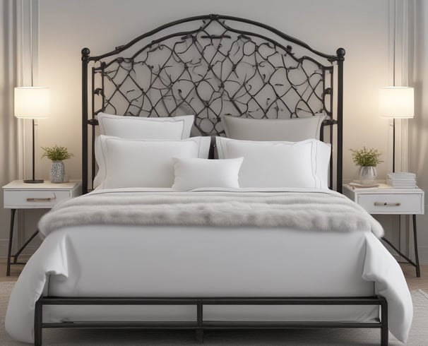 Metal King Size Bed paid link