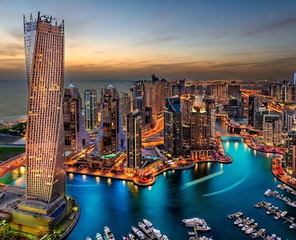 Cayan Tower Marina Dubai 