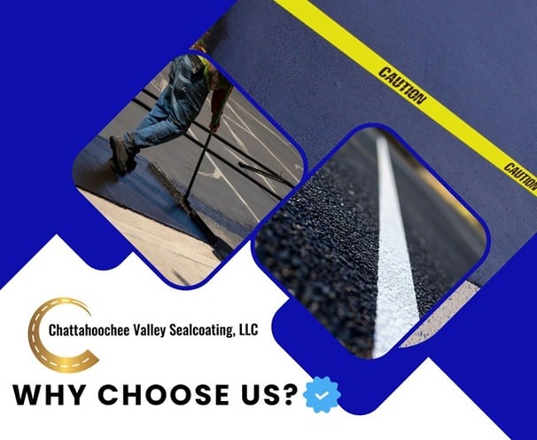 Choose Chattahoochee Valley Sealcoating for asphalt repair