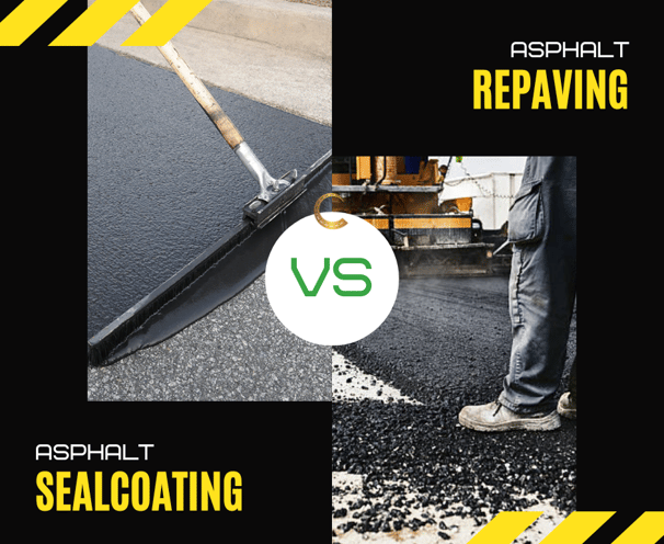 Sealcoating vs. Repaving: When to Repair and When to Replace Your Asphalt