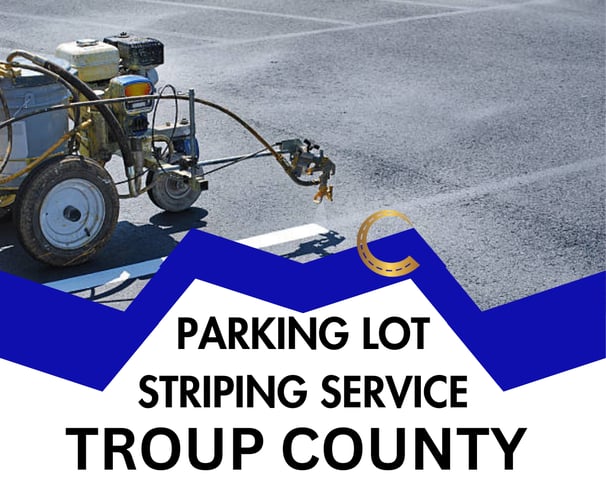 Parking Lot Line Painting in Troup County, Georgia - Chattahoochee Valley Sealcoating, LLC
