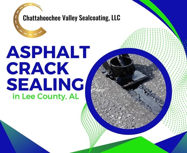 Asphalt Crack Sealing in Lee County, AL