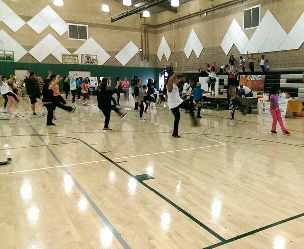 Enhancing Forward Action Inc. image of a group yoga