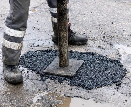 Asphalt Pothole Repair Service - Chattahoochee Valley Sealcoating Company