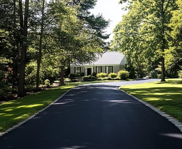 Residential asphalt sealcoating by Chattahoochee Valley Sealcoating