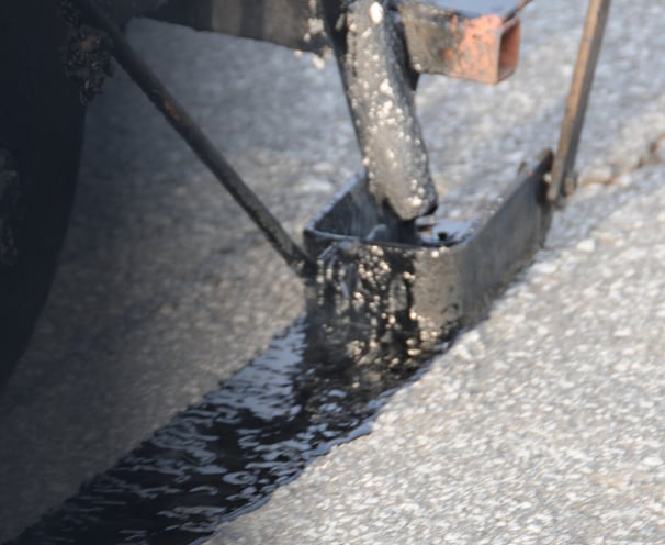 Asphalt crack repair in Columbus, GA