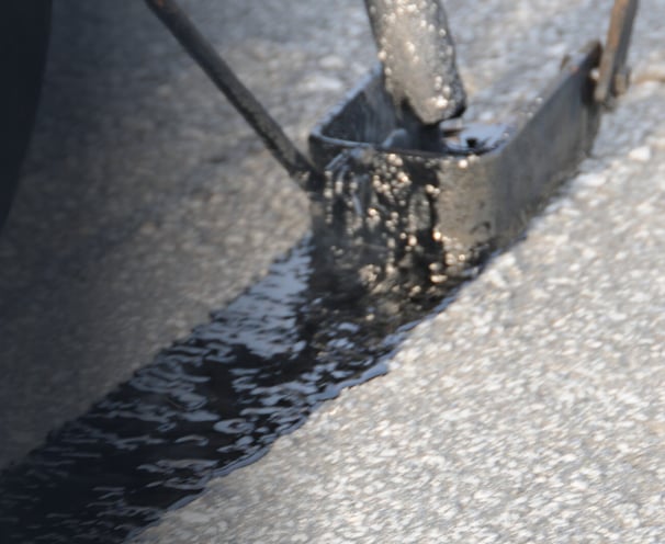 Asphalt crack repair in LaGrange, Georgia
