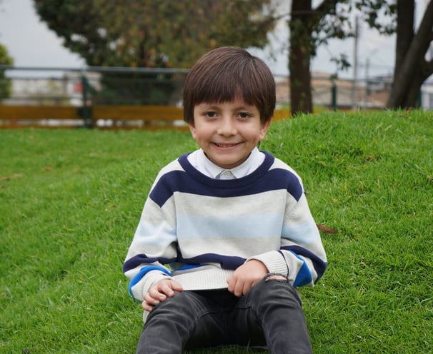 Niño sonriendo