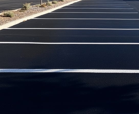 Parking lot management and markings by Chattahoochee Valley Sealcoating