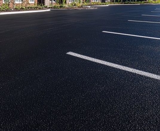 Parking line painting by Chattahoochee Valley Sealcoating