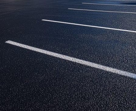 Parking line painting in Columbus, Georgia