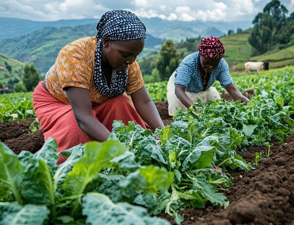 African farmers 