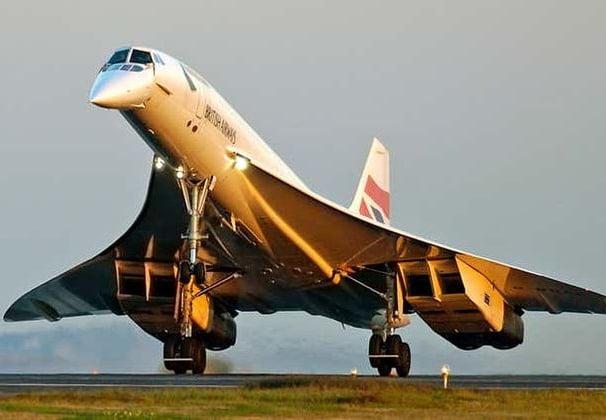 Concorde avión supersónico