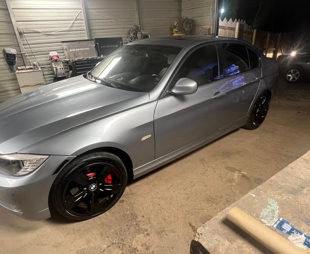 Silver BMW