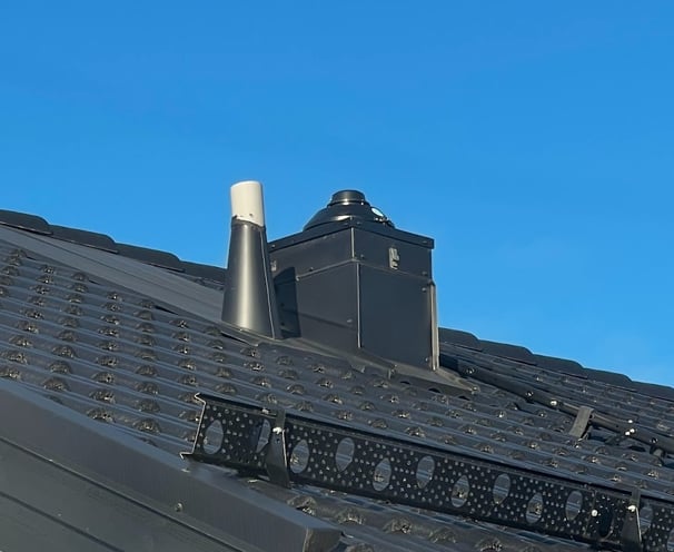 Mekanisk Frånluft på taket i västerås