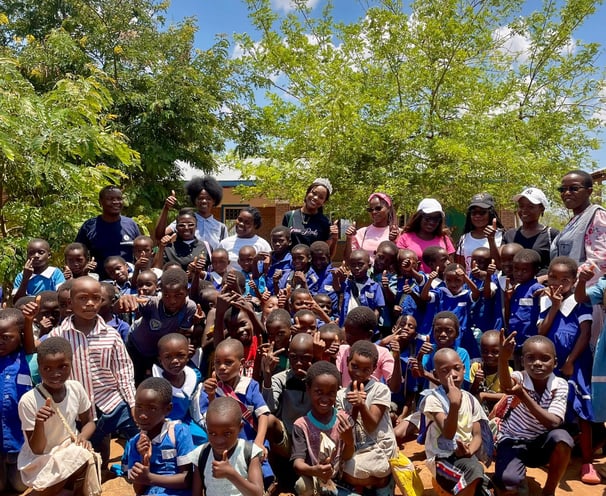 A school visit by Jireh Home Foundation members