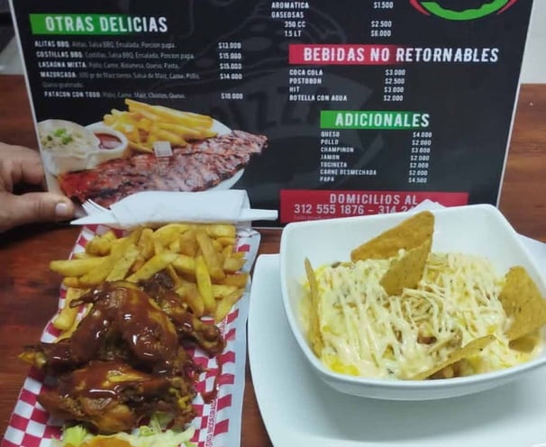 Alitas BBQ en Delipizza Cajamarca
