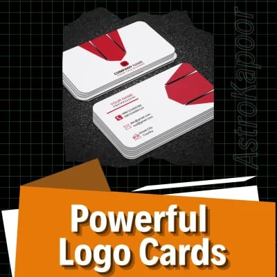 Logo and visiting cards designing at Astroyoggiaraddhna.