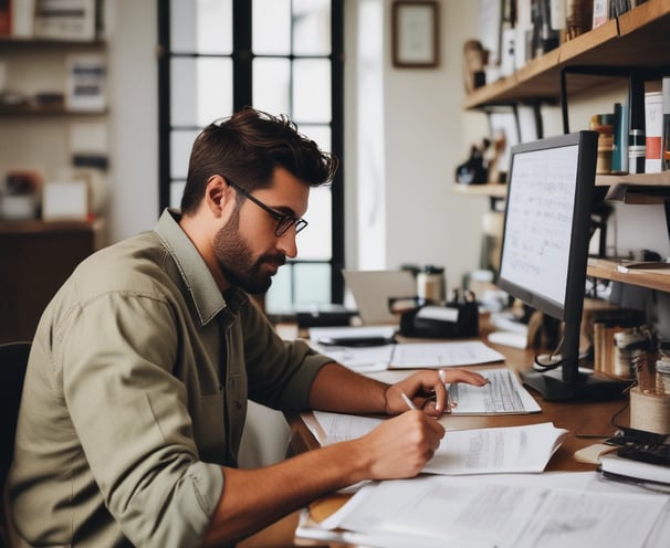 black blue and yellow textile