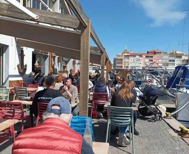 Le Quai du Bout du Monde restaurant, Cap d'Agde