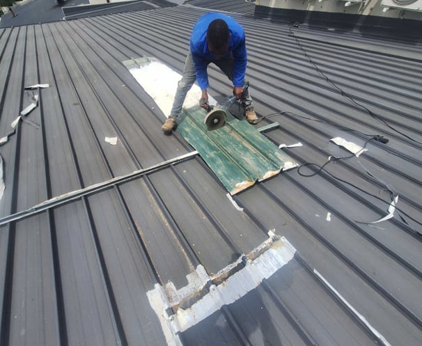 Roof repair Lonehill Shopping Center