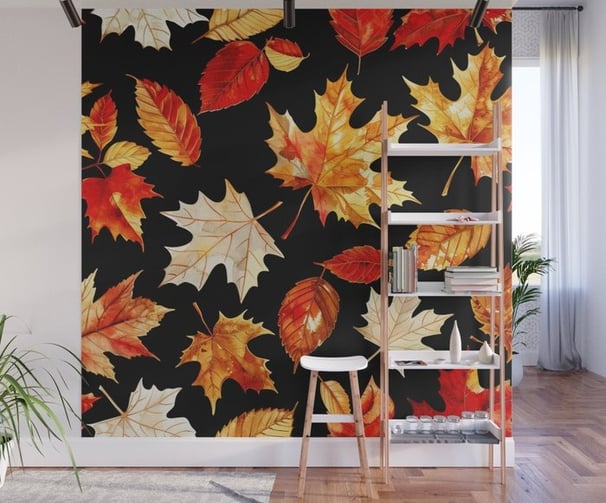 Autumnal Bliss Wall Mural BY Fresh Wave Lab