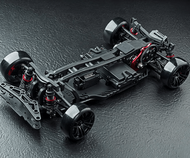 RC car chassis et pièces