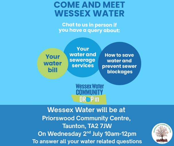 talk to wessex water to save money poster