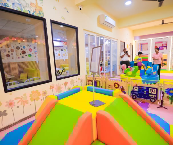 Indoor soft paly zone